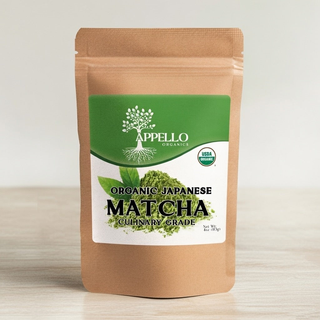 Japanese Organic Matcha 4 oz - 1 lb